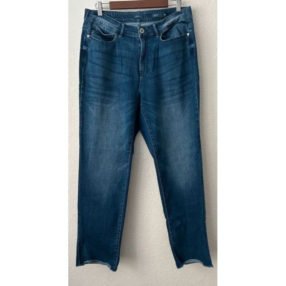 J. Jill High Rise Straight Leg Jeans Size 16